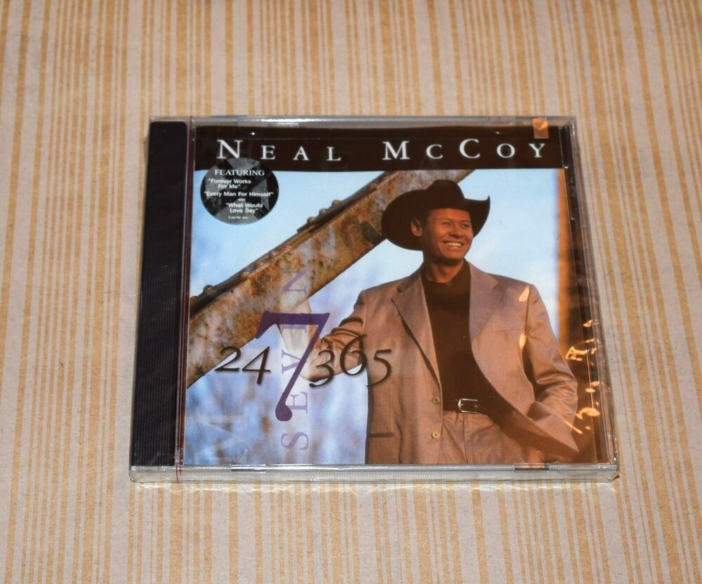 Factory Sealed (shrink wrapped) 24-7-365 by Neal McCoy CD